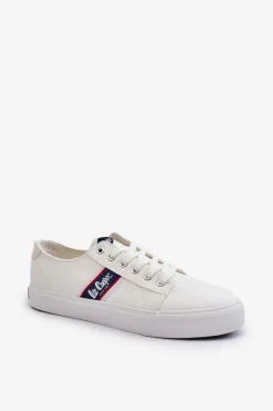 Sale Trampki Męskie LCW-24-02-2143 Białe Męskie Trampki Niskie|Trampki Męskie Niskie