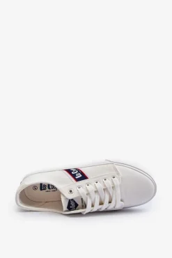 Sale Trampki Męskie LCW-24-02-2143 Białe Męskie Trampki Niskie|Trampki Męskie Niskie