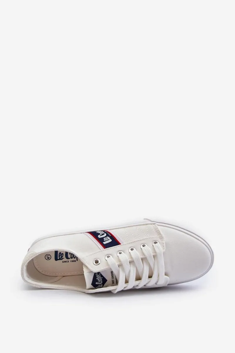 Sale Trampki Męskie LCW-24-02-2143 Białe Męskie Trampki Niskie|Trampki Męskie Niskie