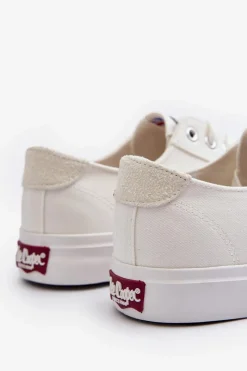 Sale Trampki Męskie LCW-24-02-2143 Białe Męskie Trampki Niskie|Trampki Męskie Niskie