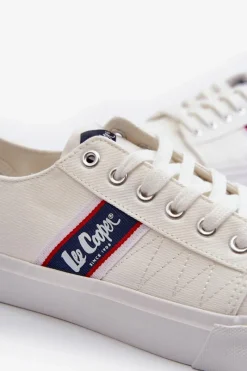 Sale Trampki Męskie LCW-24-02-2143 Białe Męskie Trampki Niskie|Trampki Męskie Niskie