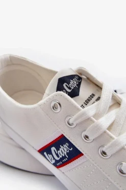 Sale Trampki Męskie LCW-24-02-2143 Białe Męskie Trampki Niskie|Trampki Męskie Niskie