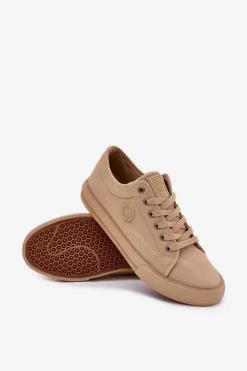 Trampki Męskie Big Star|Trampki Niskie></noscript>Big Star Shoes Trampki Męskie Materiałowe Big Star RR174337 Beżowe