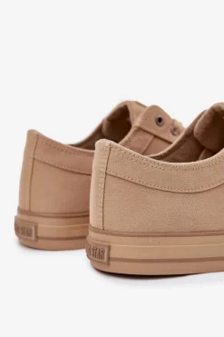 Trampki Męskie Big Star|Trampki Niskie></noscript>Big Star Shoes Trampki Męskie Materiałowe Big Star RR174337 Beżowe