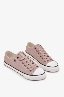 New Trampki Męskie Niskie Materiałowe Big Star DD174501 Szare Męskie Trampki Męskie Big Star|Trampki Niskie