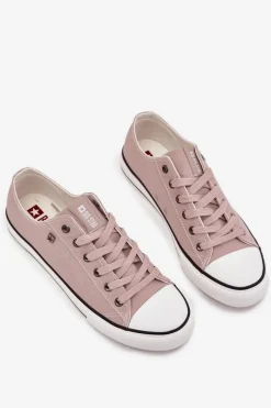 New Trampki Męskie Niskie Materiałowe Big Star DD174501 Szare Męskie Trampki Męskie Big Star|Trampki Niskie