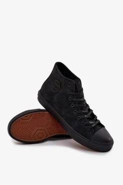 Trampki Męskie Big Star|Trampki Wysokie><noscript><img width=