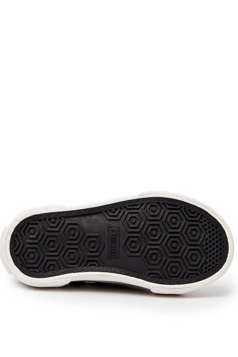 Chłopięce|Dziewczęce>Big Star Shoes Trampki Wsuwane Big Star JJ374169 Czarne
