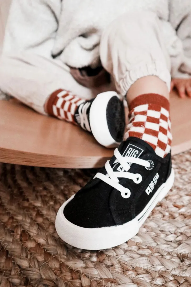 Chłopięce|Dziewczęce>Big Star Shoes Trampki Wsuwane Big Star JJ374169 Czarne