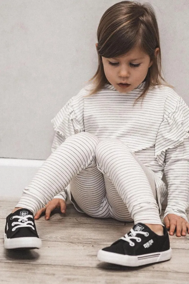 Chłopięce|Dziewczęce>Big Star Shoes Trampki Wsuwane Big Star JJ374169 Czarne