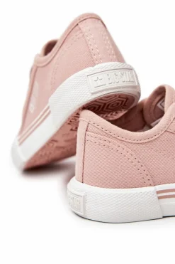 Online Big Star Shoes Trampki Wsuwane Big Star JJ374166 Jasnoróżowe