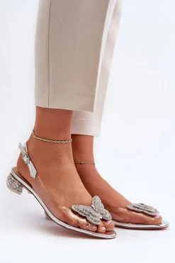 Sandały Na Obcasie><noscript><img width=