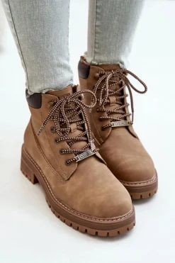 Botki Ocieplane|Damskie Trapery><noscript><img width=