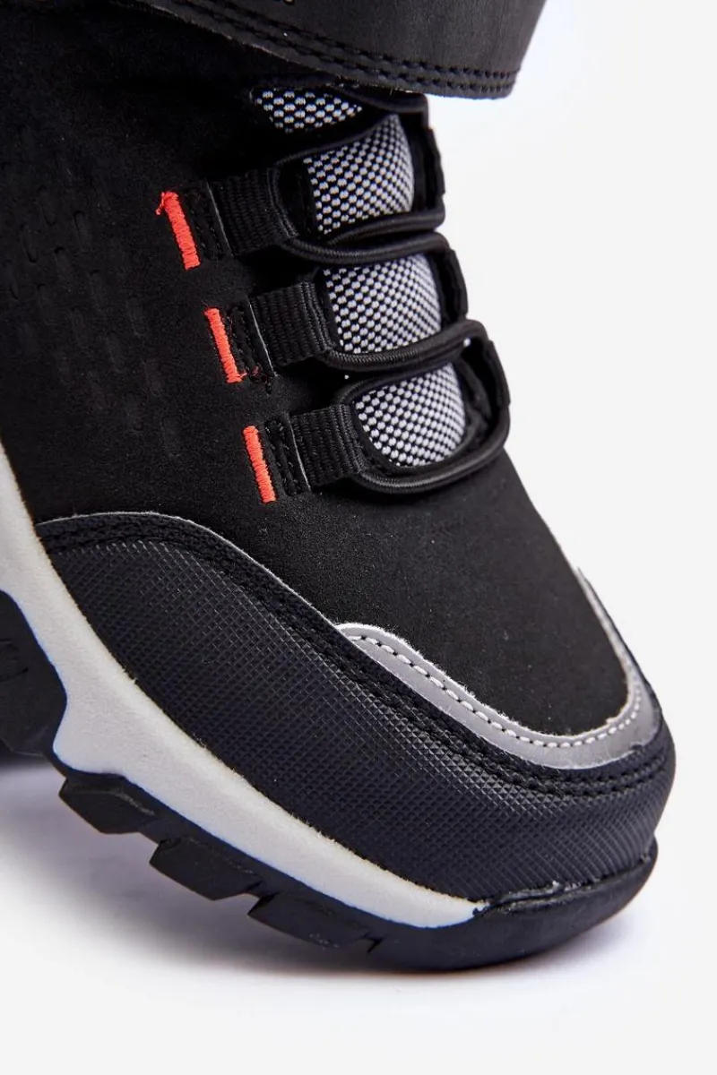 Hot Big Star Shoes Trapery Dziecięce Memory Foam Czarne Big Star KK374121