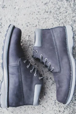 Botki Męskie>Big Star Shoes Trapery Męskie Skórzane Big Star Czarne EE174228