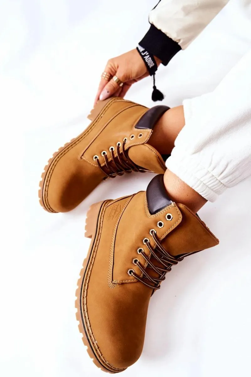 Outlet Trapery Ocieplane Ciemnobeżowe Crush Damskie Chłopięce|Dziewczęce