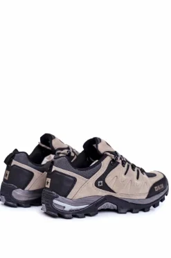 Sale Big Star Shoes Trekkingowe Męskie Buty Big Star Outdoor Szare GG174281