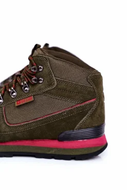 Hot Big Star Shoes Trekkingowe Męskie Buty Big Star Outdoor Khaki GG174200