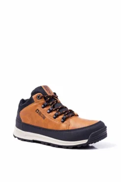 Outlet Big Star Shoes Trekkingowe Męskie Buty Big Star Wysokie Outdoor Camel EE174464