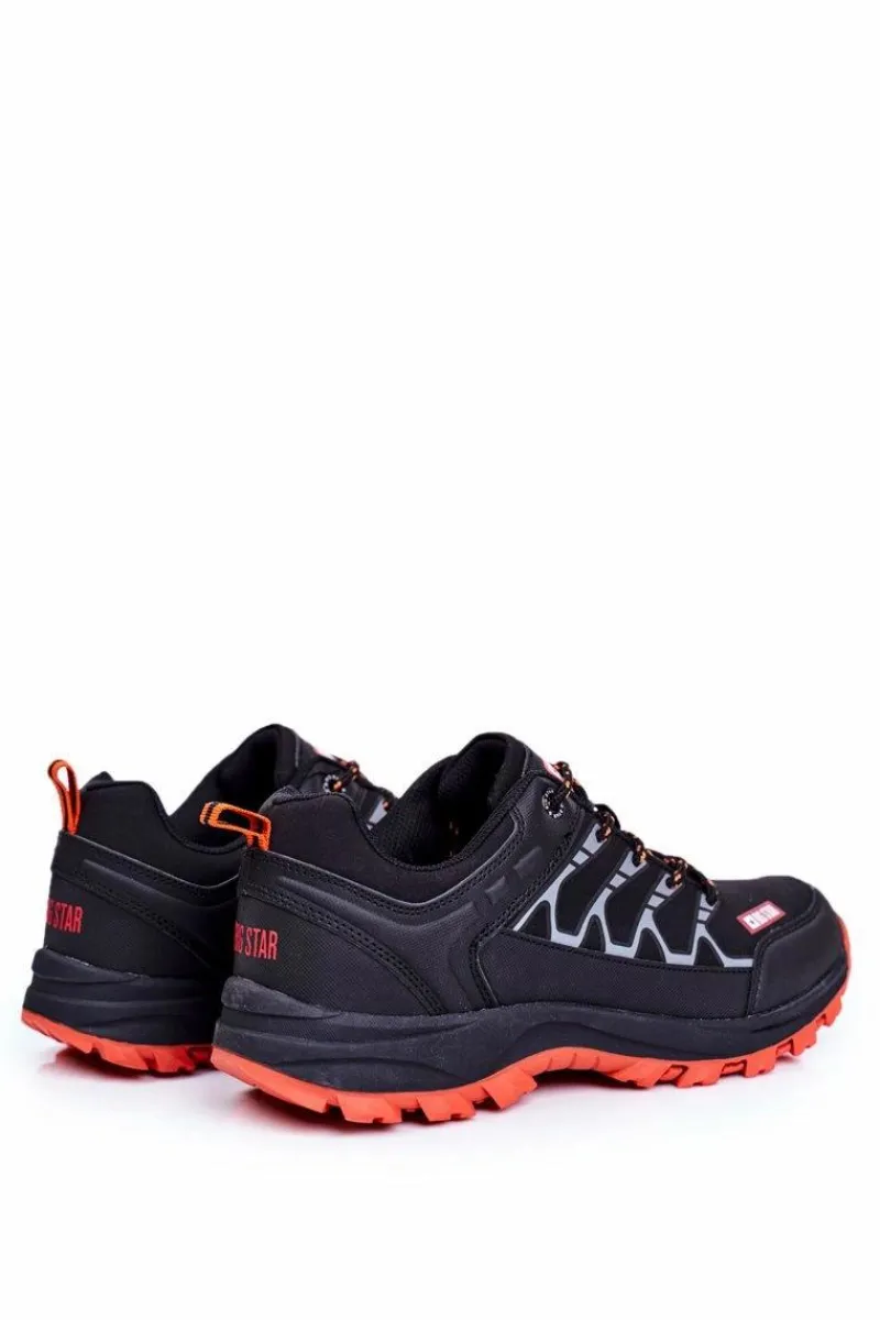 Obuwie Trekkingowe Męskie>Big Star Shoes Trekkingowe Męskie Buty Big Star Czarne GG174560