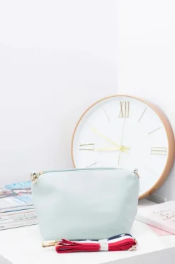 Best Boto Turkusowa Torebka Damska A4 na Ramię