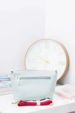 Best Boto Turkusowa Torebka Damska A4 na Ramię