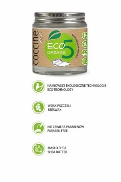 Best Tłuszcz Ekologiczny Do Skór Licowych Eco Grease COCCINE Odświeżanie|Czyszczenie I Pielęgnacja