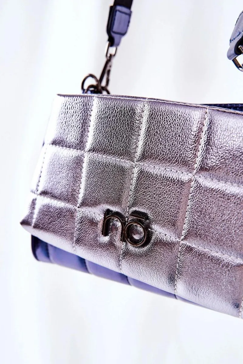 Torebki Nobo|Listonoszki>Nobo Wielofunkcyjna Pikowana Torebka Listonoszka NBAG-K1300 Niebieska