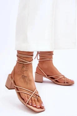 Sandały Na Obcasie><noscript><img width=