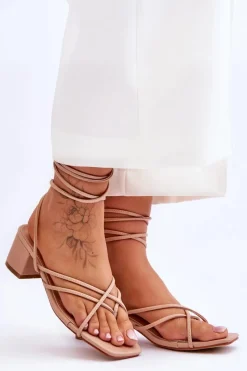 Sandały Na Obcasie><noscript><img width=