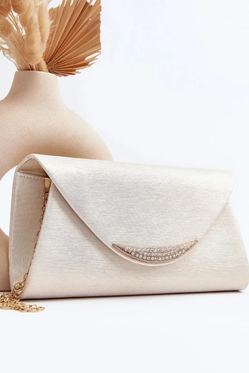 Best Boto Wizytowa Torebka Kopertówka Na Łańcuszku Zarani Perłowa