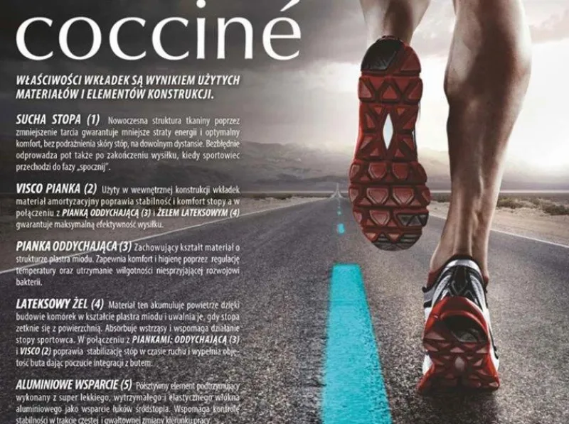 Hot Wkładki Coccine Termotechniczne Sport Line Trekking Wkładki