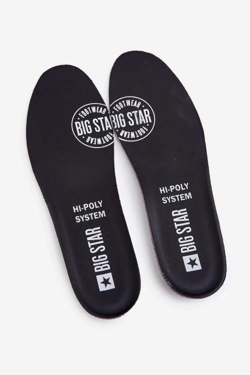 Online Wkładki Do Butów BIG STAR HI-POLY SYSTEM 2 Pary Czarne Wkładki
