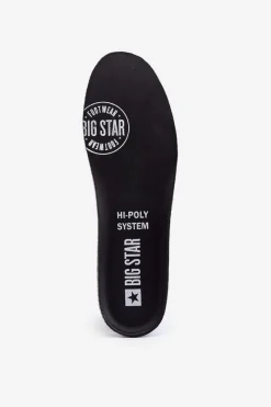 Online Wkładki Do Butów BIG STAR HI-POLY SYSTEM 2 Pary Czarne Wkładki