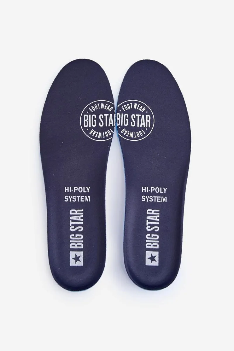 New Big Star Shoes Wkładki Do Butów BIG STAR HI-POLY SYSTEM 2 Pary Granatowe