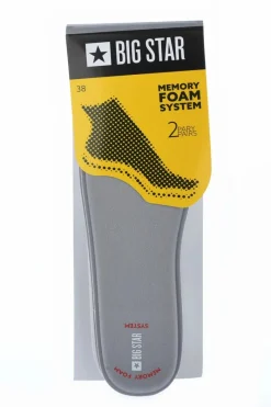 New Wkładki Do Obuwia BIG STAR Memory Foam System 2 Pary Wkładki
