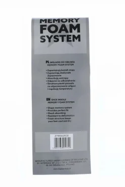 New Wkładki Do Obuwia BIG STAR Memory Foam System 2 Pary Wkładki