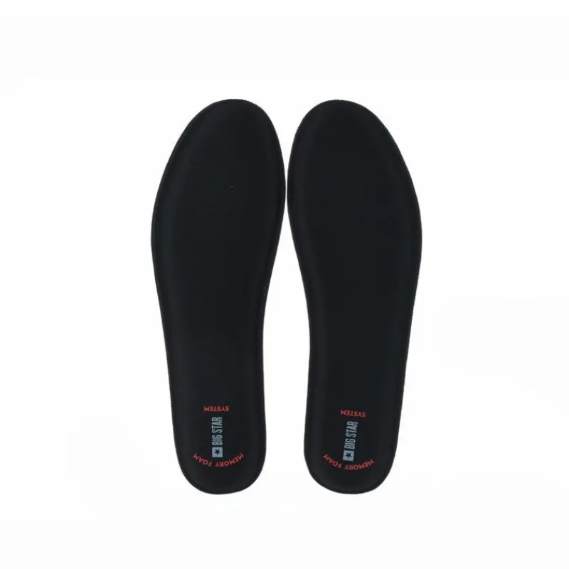Best Big Star Shoes Wkładki Do Obuwia BIG STAR Memory Foam System 2 Pary Czarne