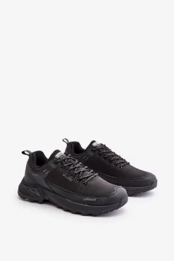 New Wodoodporne Lekkie Buty Sportowe Trekkingowe Męskie McBraun Czarne Męskie Obuwie Trekkingowe Męskie|Obuwie Sportowe Męskie
