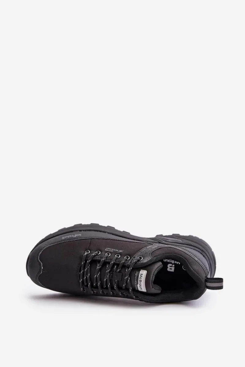 New Wodoodporne Lekkie Buty Sportowe Trekkingowe Męskie McBraun Czarne Męskie Obuwie Trekkingowe Męskie|Obuwie Sportowe Męskie