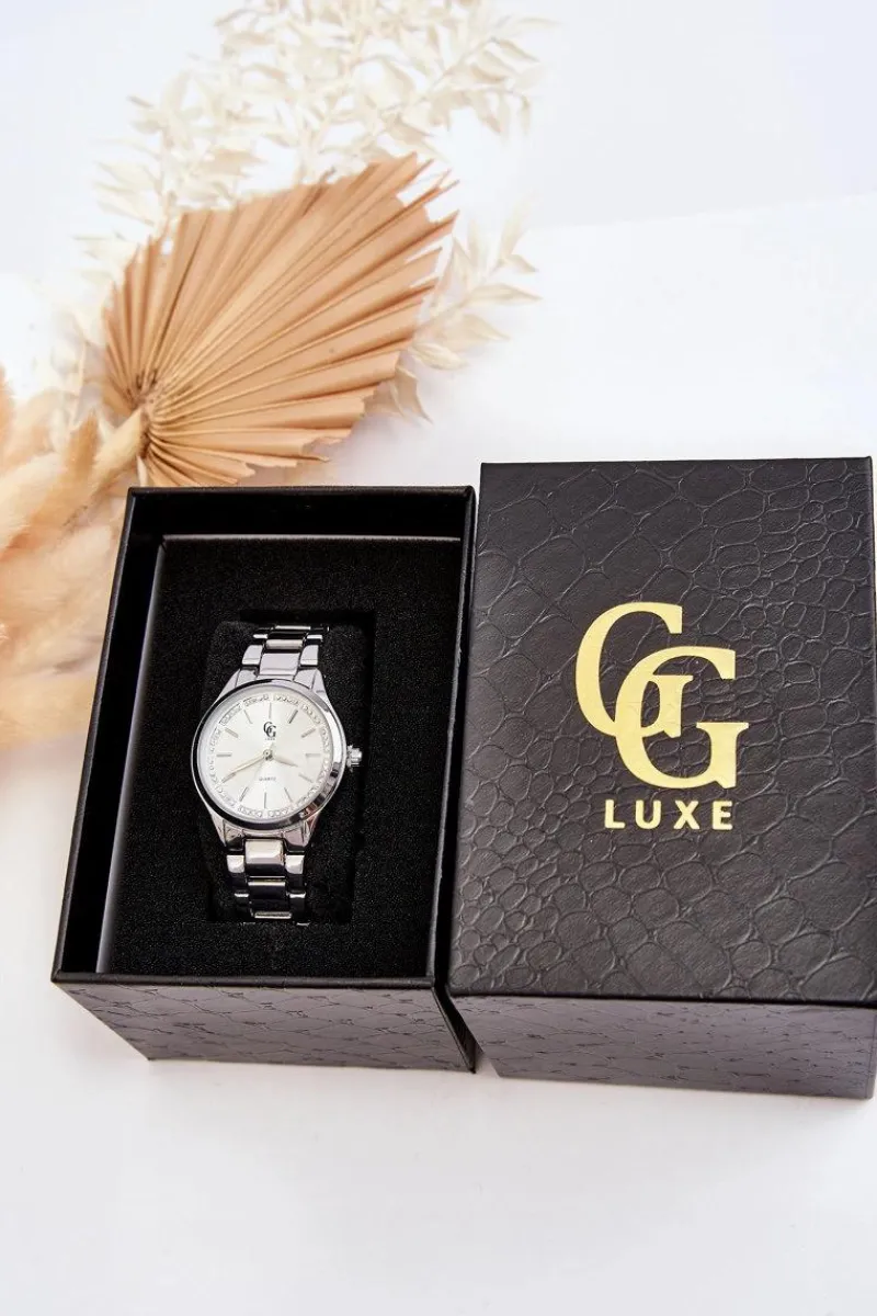 Best Wodoodporny Zegarek Damski Srebrny Zegarki