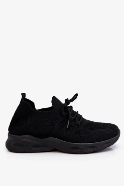 Best Boto Wsuwane Damskie Buty Sportowe Czarne Ellison