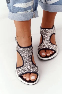 Sandały Na Koturnie|Sandały Płaskie><noscript><img width=