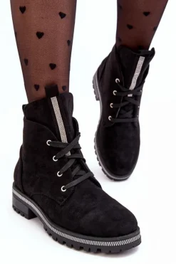 Czarne Botki|Botki Płaskie><noscript><img width=