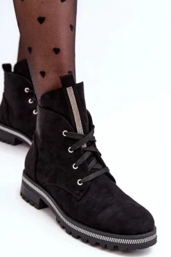 Czarne Botki|Botki Płaskie><noscript><img width=