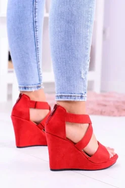 Sandały Na Koturnie><noscript><img width=