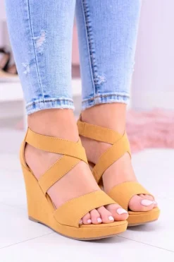 Sandały Na Koturnie><noscript><img width=