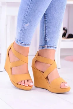 Sandały Na Koturnie><noscript><img width=