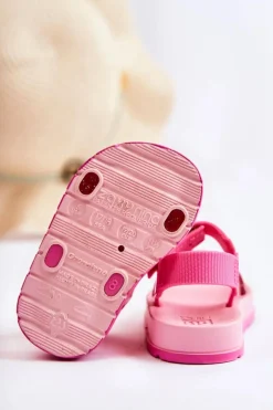 Chłopięce|Dziewczęce></noscript>ZAXY Wygodne Dziecięce Sandałki Pachnące JJ385026 Różowe