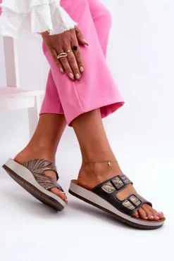 Klapki Damskie Klasyczne><noscript><img width=